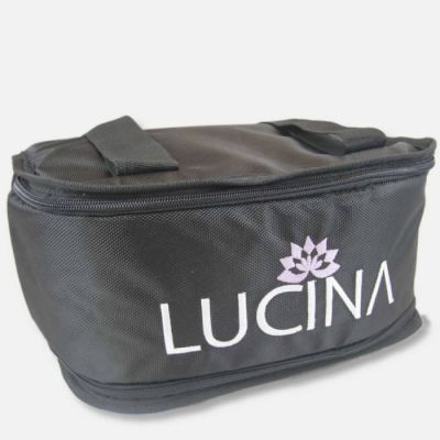 Lucina Breast Pump Tote with removable cooler insert tote, ice pack.  